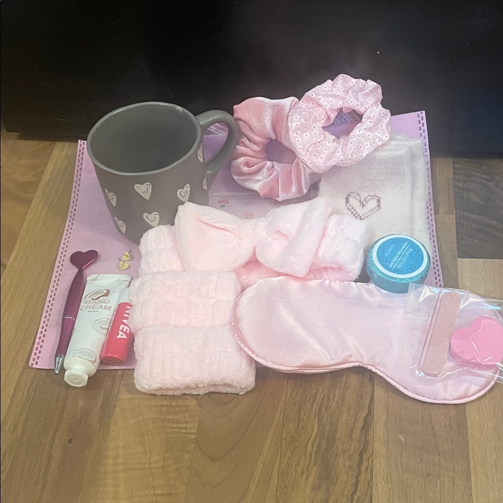 Pink Self-Care Gift Set with Mug and Accessories # 2